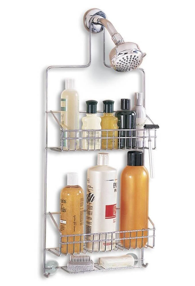 Better-Housware-Deluxe-Chrome-Shower-Caddy (1)